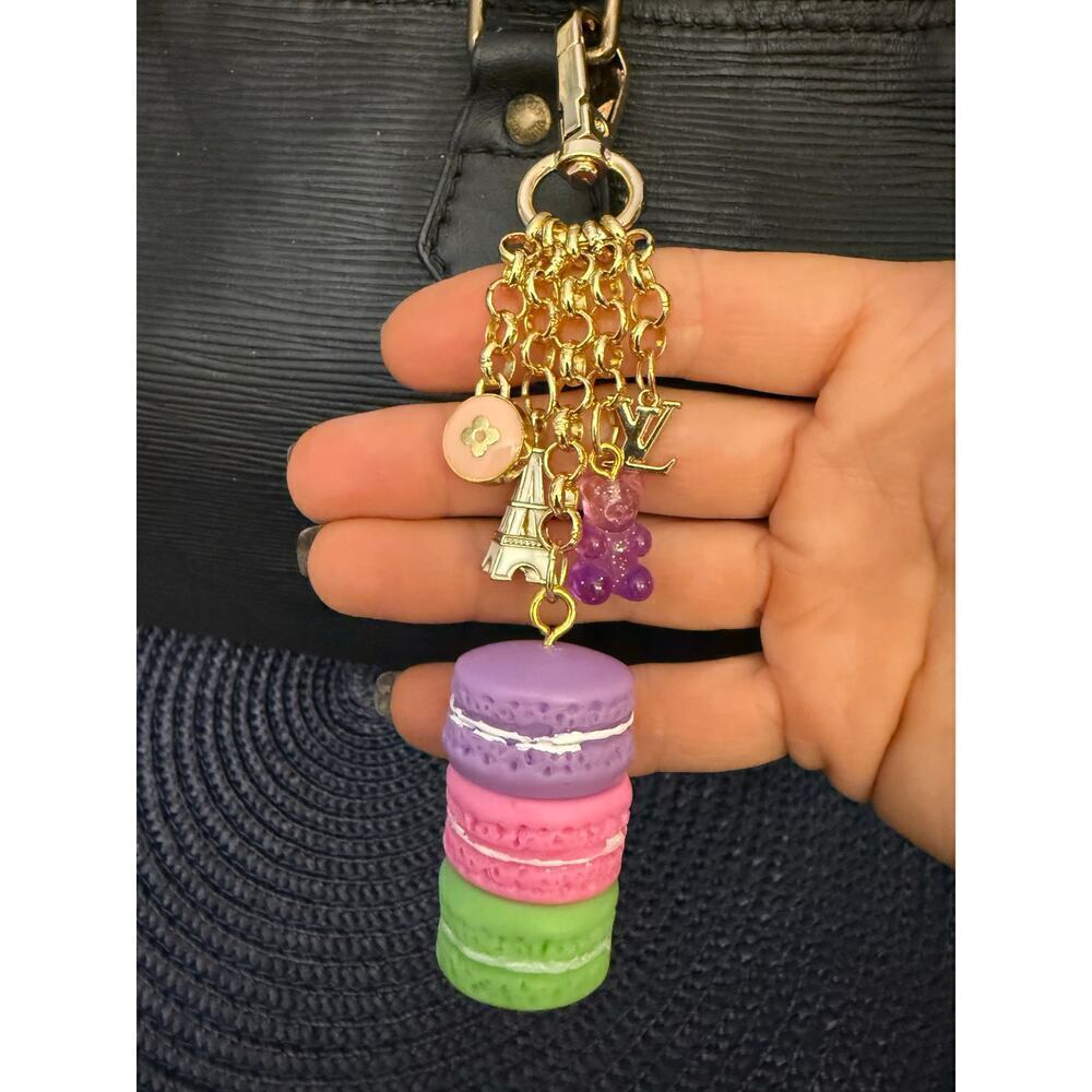 Gorgeous Handmade Designer Lux Charm Keychain - Picture 3 of 5
